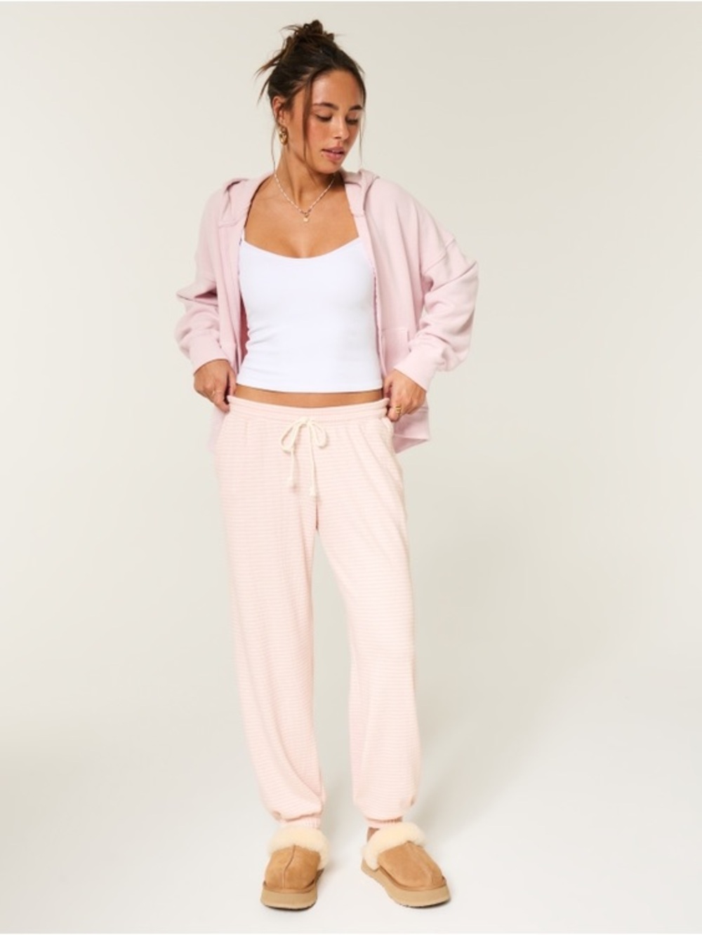 Gilly Hicks Always Cozy Waffle Joggers